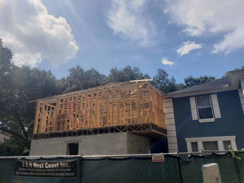 Whole-home rebuild project in Tampa Bay